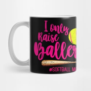 Raise Ballers Baseball Player Mug